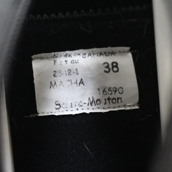 SAUTE MOUTON ladies leather Boots size 38 - Picture 14 of 14